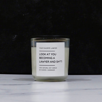 8.5oz. Natural Soy Candle | Create Your Own